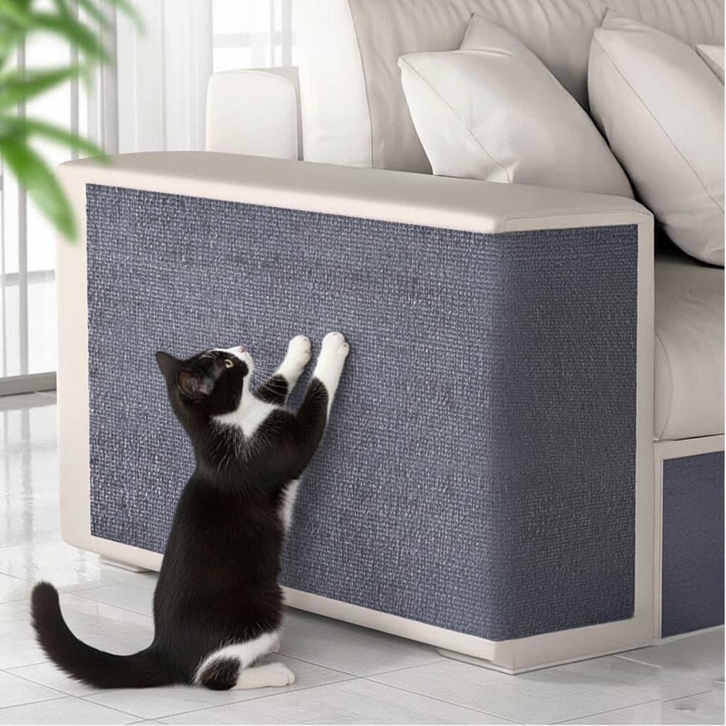 Arranhador Adesivo para Gatos Premium Protetor de Sofá e Cama Box - Carpete de Alta Qualidade
