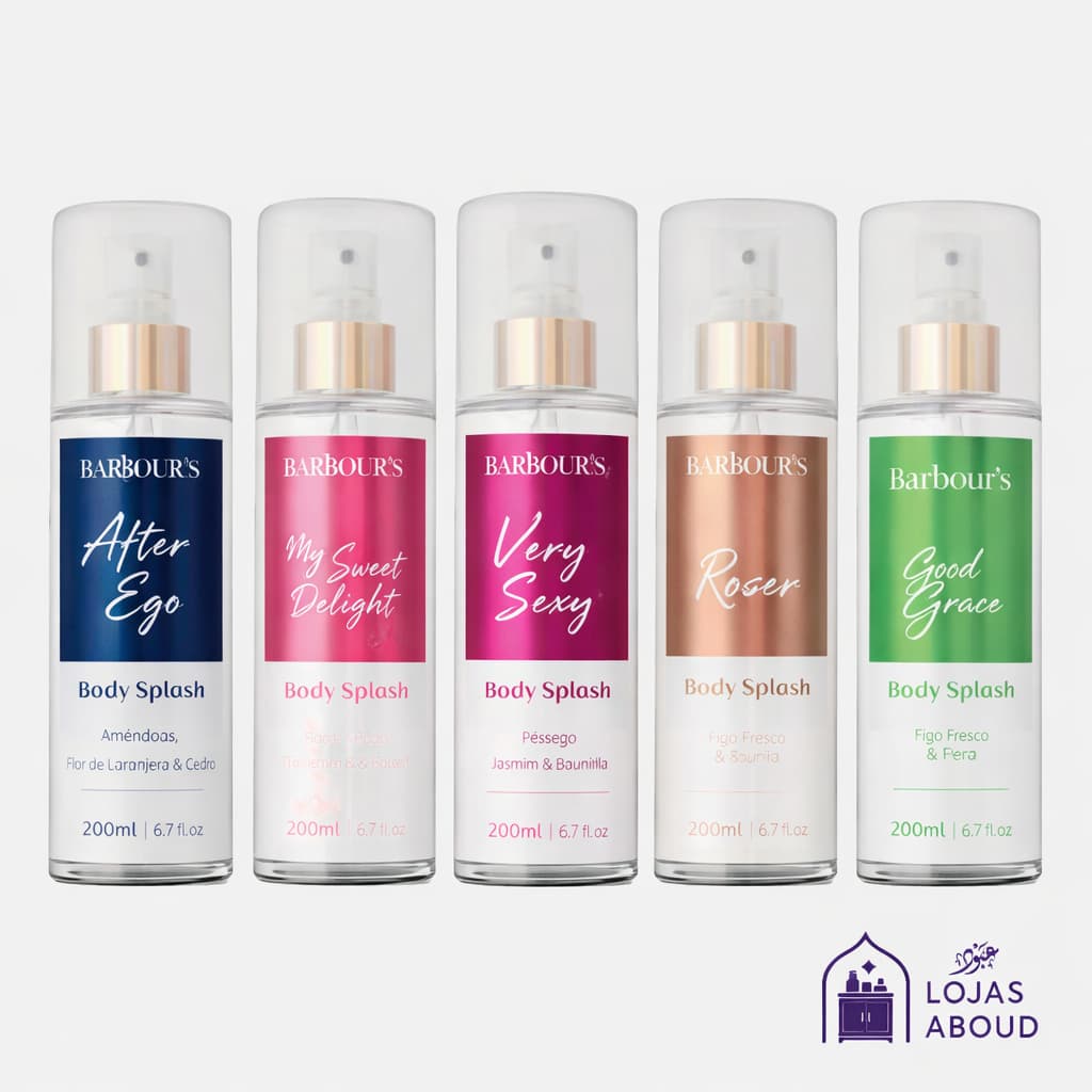 Body Splash Barbours Original Beauty Fragrancia Feminino Very Sexy Delight Roses Affair Alter Flower