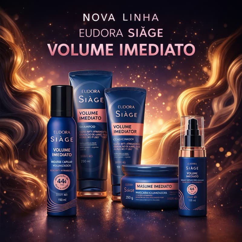 Linha Siage Eudora Volume Imediato ORIGINAL