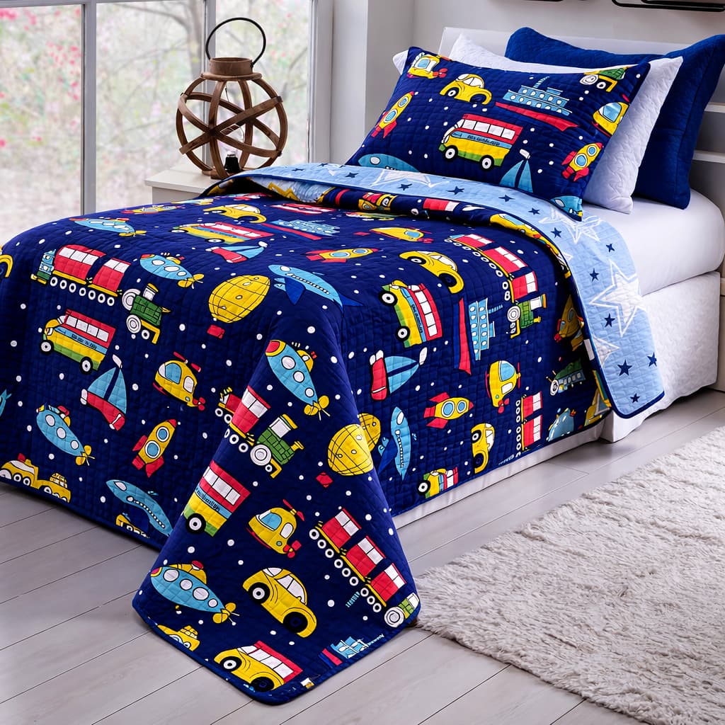 Kit Cobre Leito Infantil Dupla Face Colcha Solteiro Menino Menina Personagens Teen Bebê Jogo De Cama Moderno Resistente