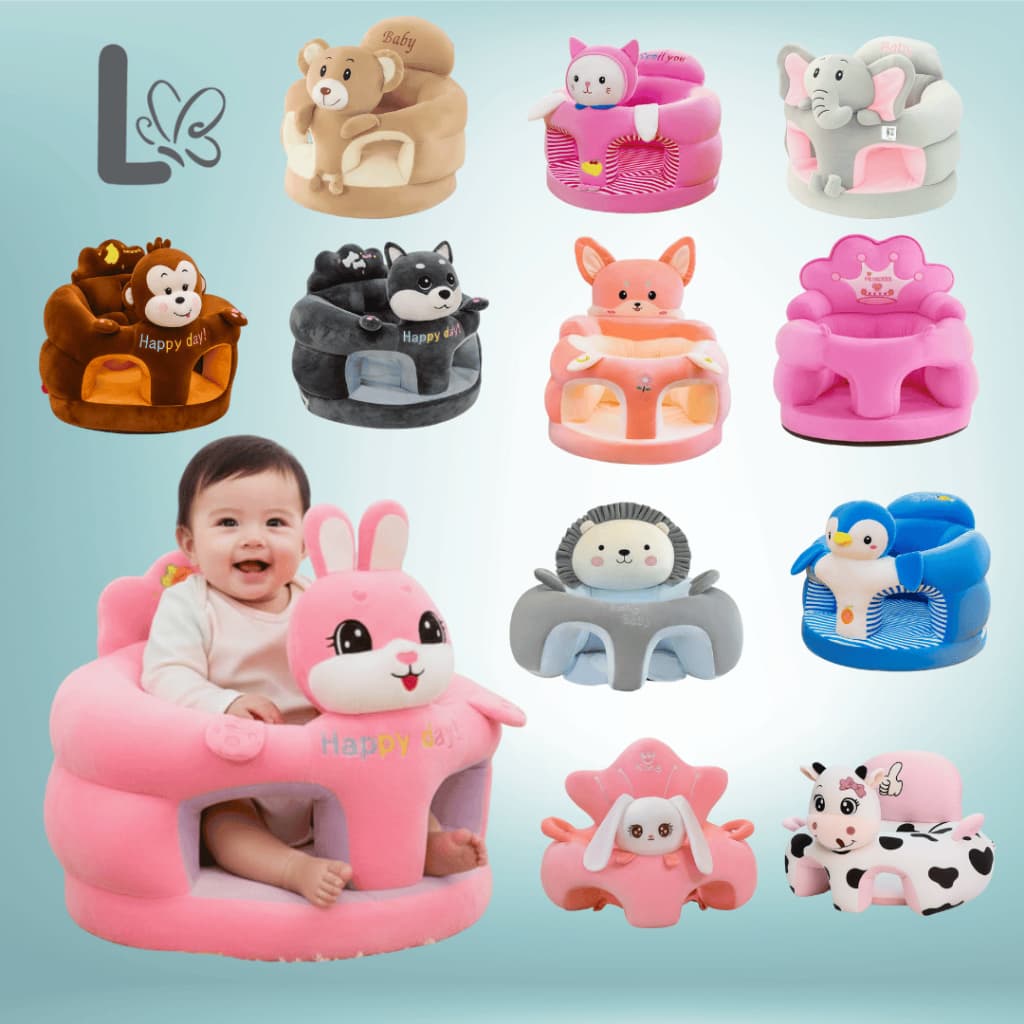 Assento Infantil de Apoio para Bebê manter a Postura Com Enchimento Almofada Senta Bebê