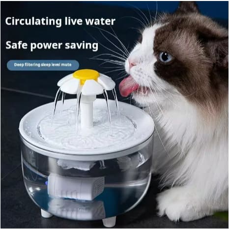 Fontes Para Animais De Estimação Filtro De Circulação Automática Fonte De Água Gatos Bebedores Elétricos