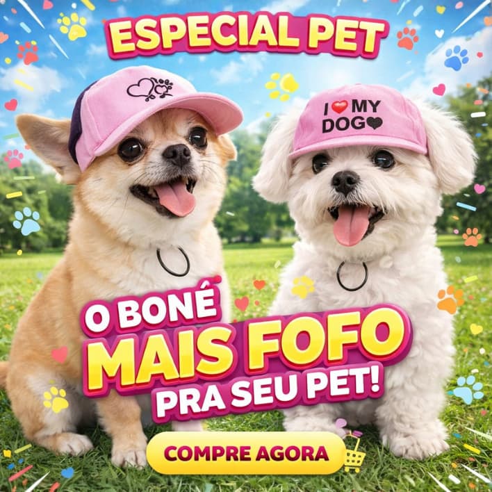 Boné Aba Dura para Cachorro e Gato Ajustável Proteção Solar Macho e Fêmea Tendência Estilo Passeio