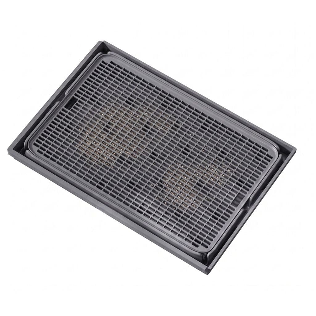 Tapete Coletor De Areia Para Caixa De Gato Modular Expansível Antiderrapante Lavável Bandeja Petyc