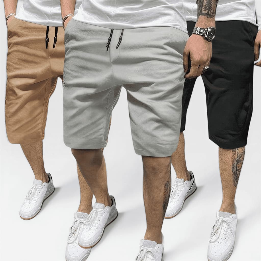 Bermuda Sarja Colorida Premium Masculino Diversa Cores