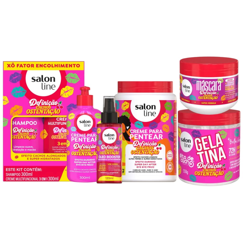 Salon Line Cachos Ostentação - Escolha o Seu