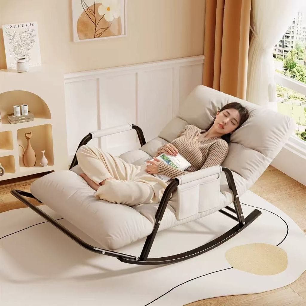 cadeira de balanço dupla para casa lounge sofá cama