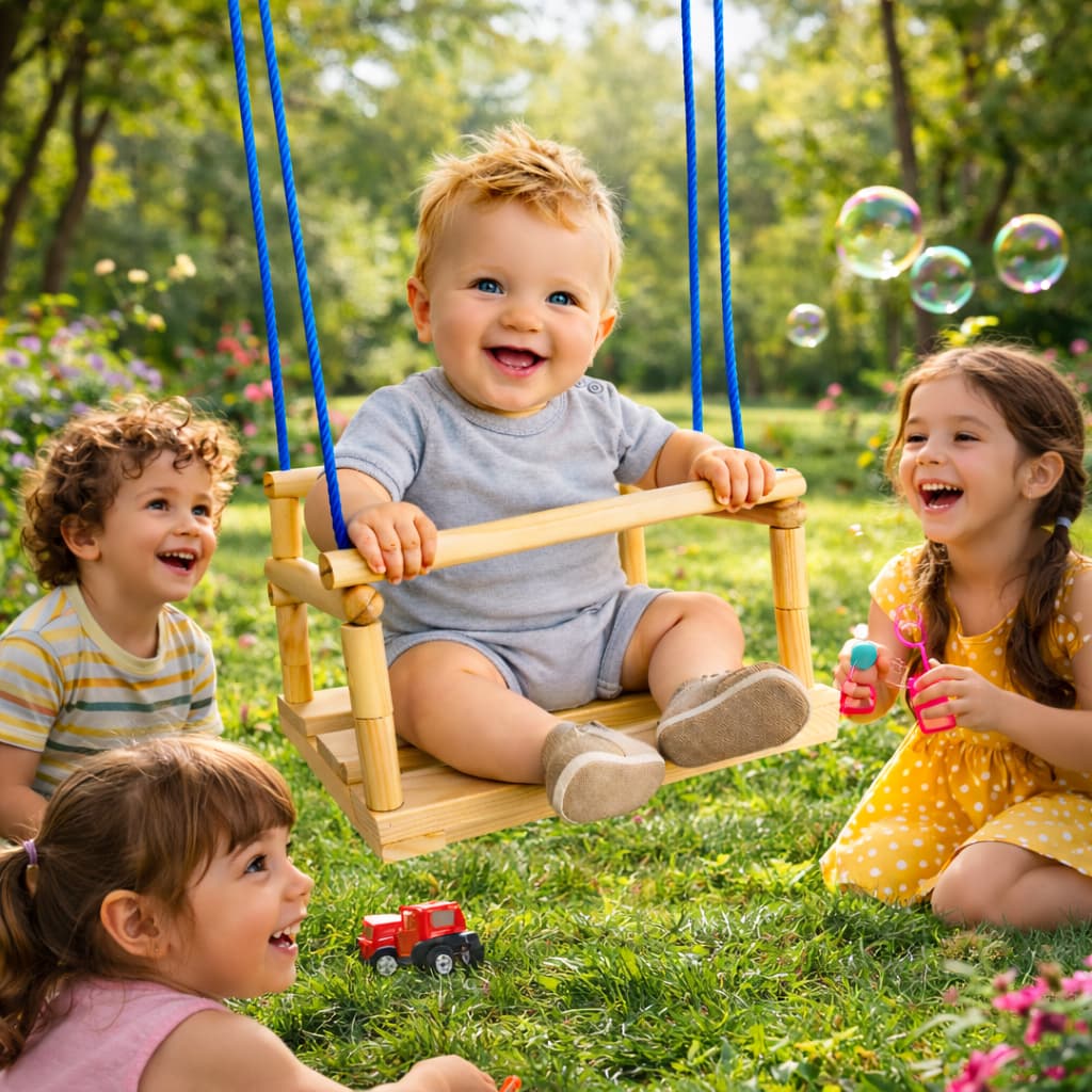 Cadeirinha De Balanço Infantil Nova Linha Essencial - Certificado pelo Inmetro