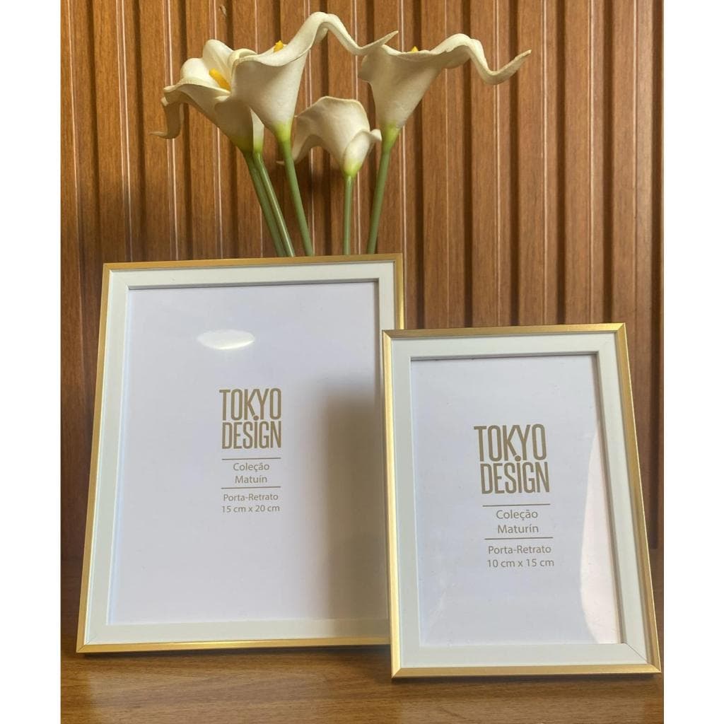 Porta Retrato Tokyo Design Maturín Dourado