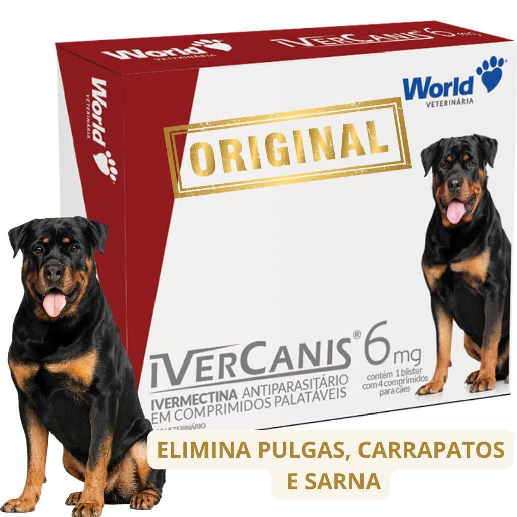 Remedio Carrapato Pulgas Para Cachorro Que Dura 6 Meses 4 comprimidos - envio imediato