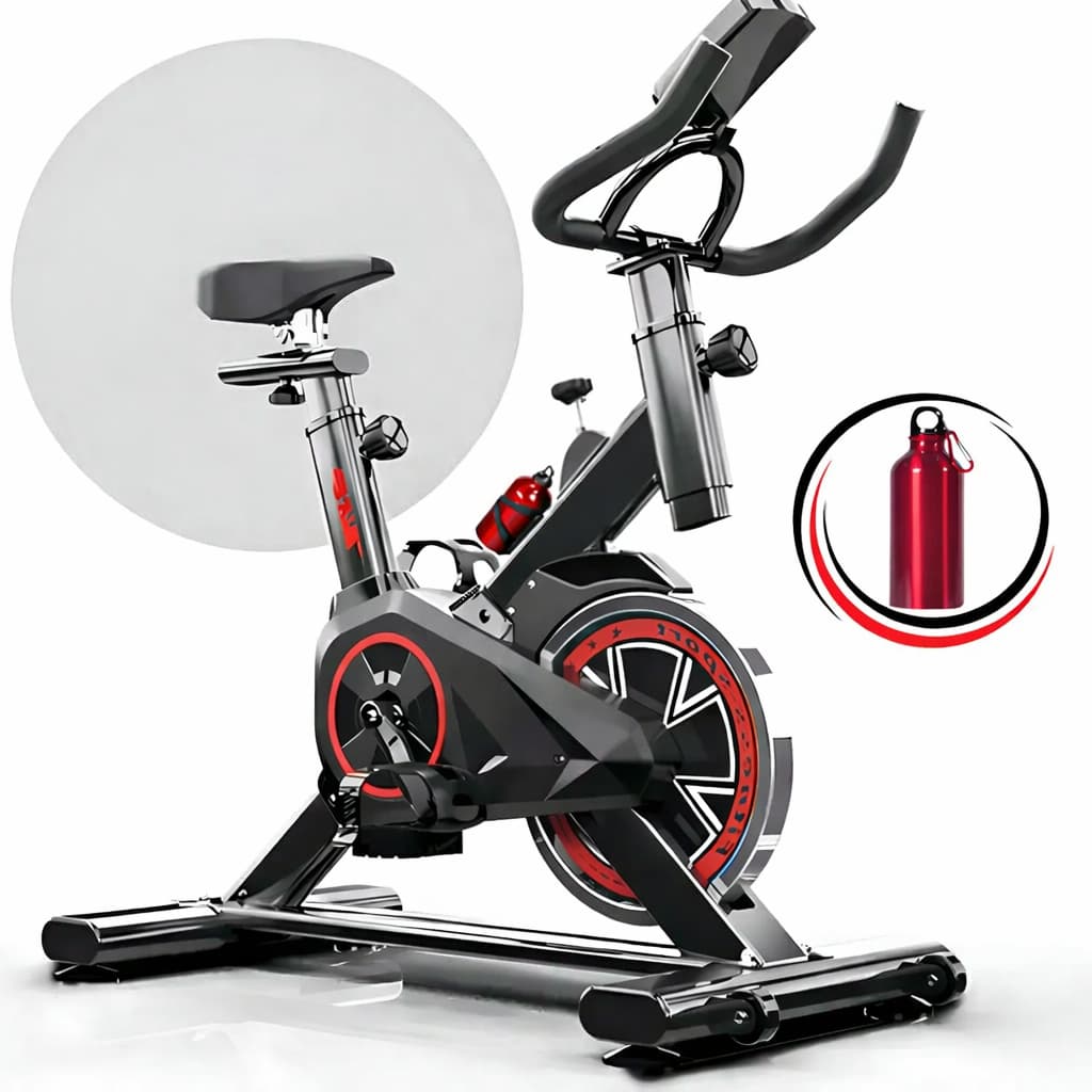 Bicicleta Spinning Ergométrica Para Exercícios Com Monitor Profissional Sport Suporta até 120kg