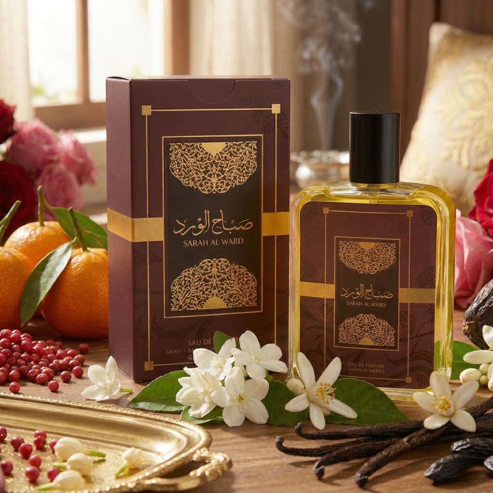 Perfume Árabe Feminino Sabah Al Ward 100ML