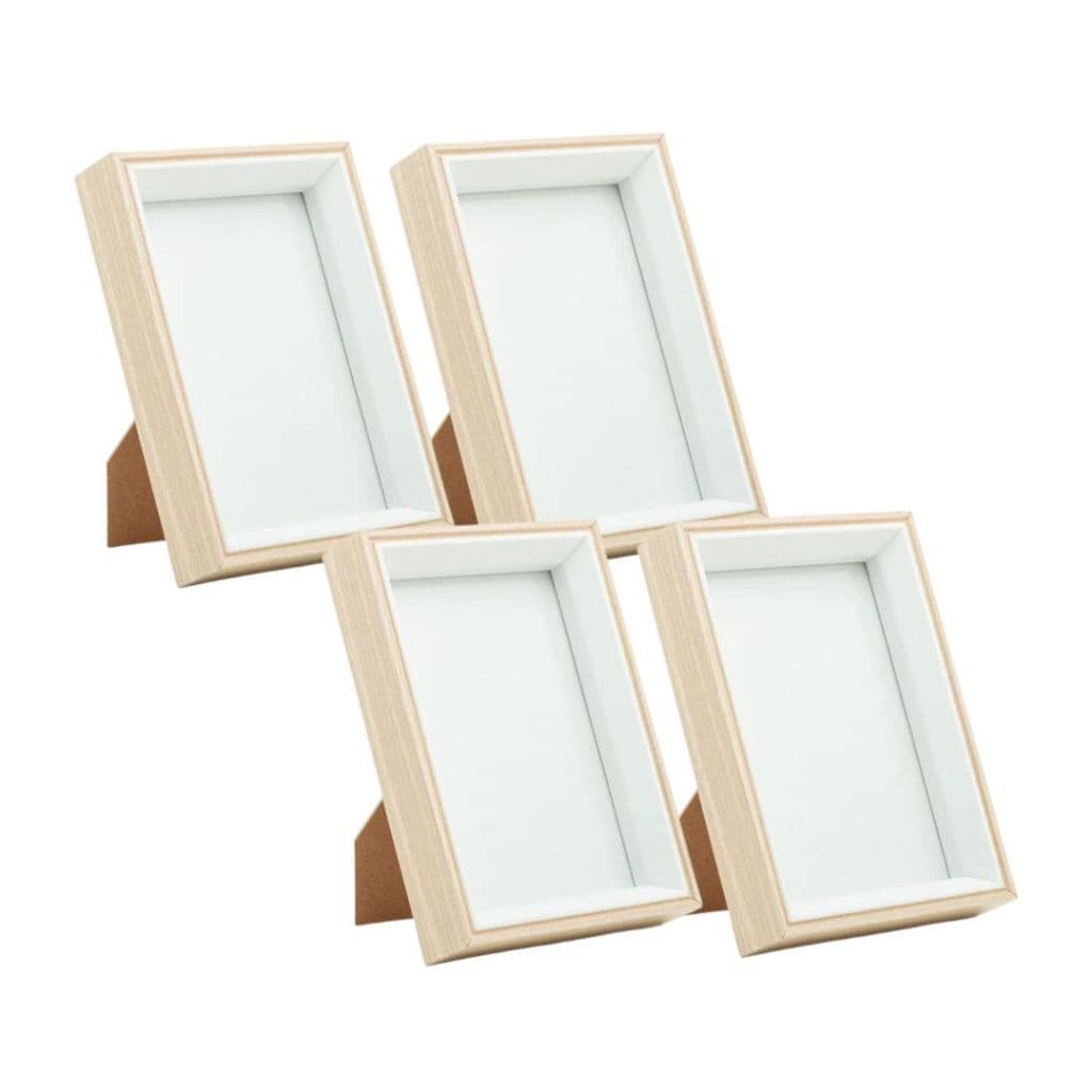 Porta Retrato De MDF Para fotos 15X10cm/20x25cm | Unitário, 2, 3 ou 4 Unidades | Lyor