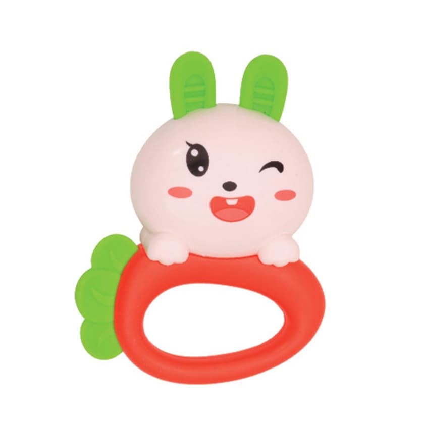 ZIPPY - CHOCALHO INFANTIL COELHO