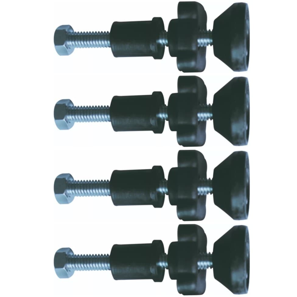 4 Manipulo P/ Fixacao Por Pressao p/ Grade cerca Portao Pet 4 Pcs - CSKMAN