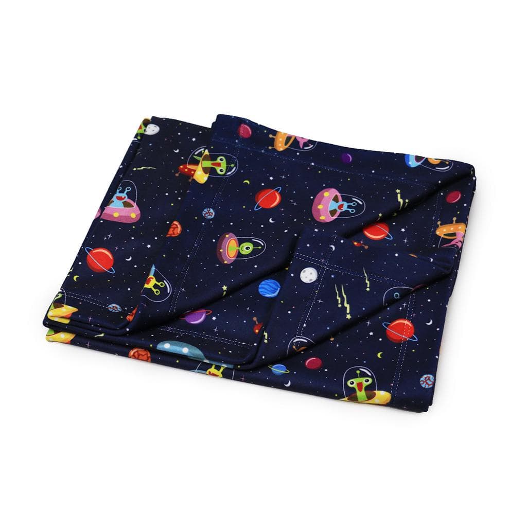 Manta Cueiro Infantil Microsoft Para Bebê MiniBoo Alien