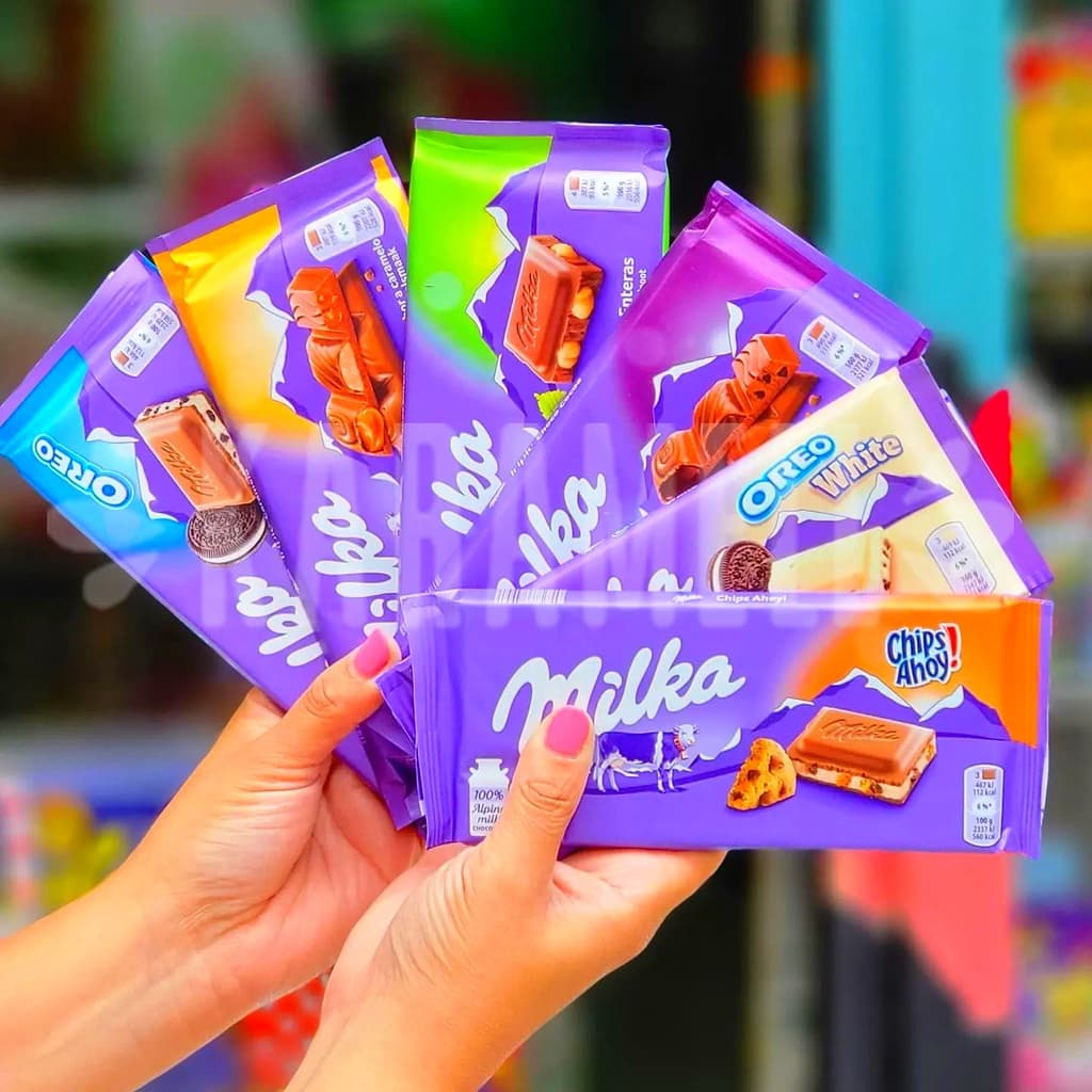 PROMO - Barra Chocolate Milka Importado - Diversos Sabores Incríveis | Escolha seu preferido