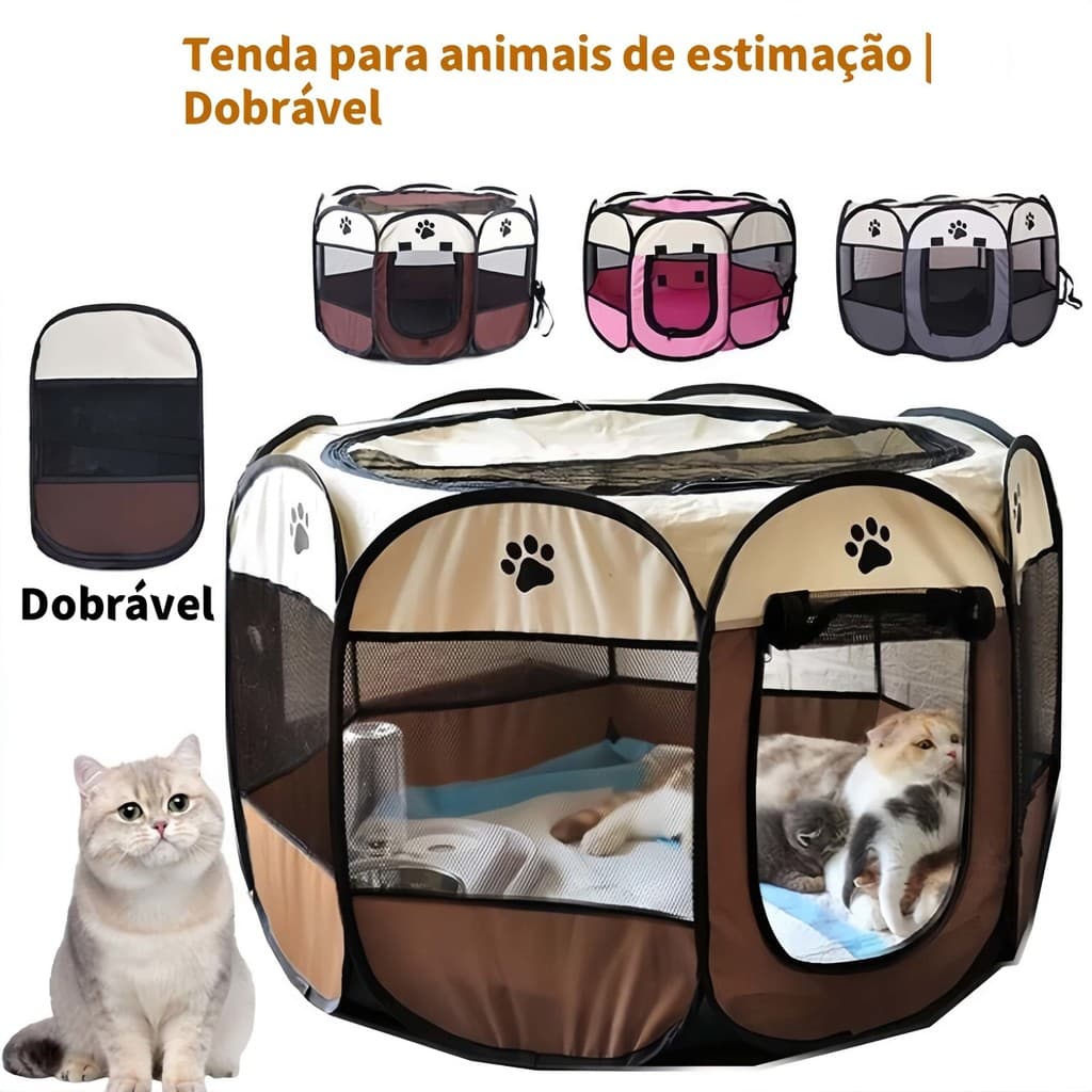 Tenda para gatos casa para animais de estimação cercadinho dobrável para cães gaiola  para cães cercadinho para cachorro