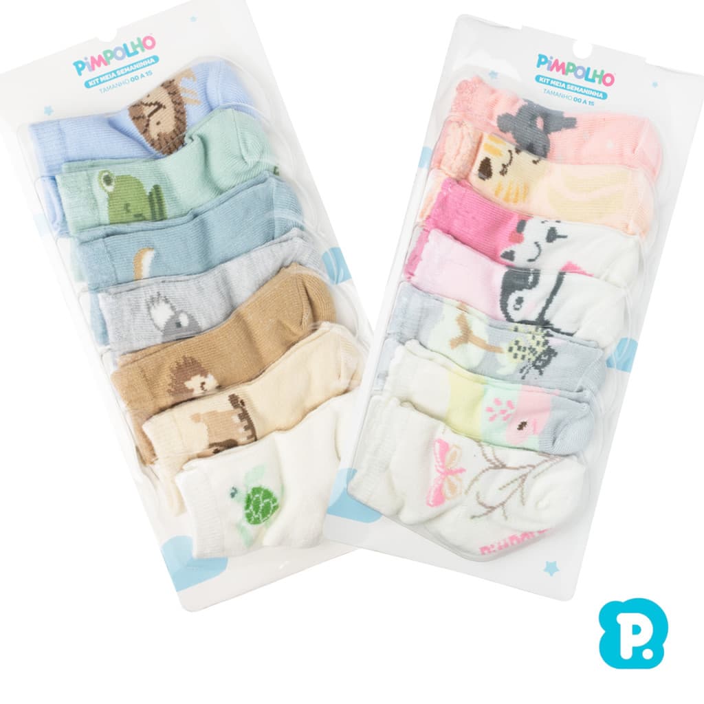 KIT MEIA SEMANINHA 0-15 SORTIDAS PIMPOLHO