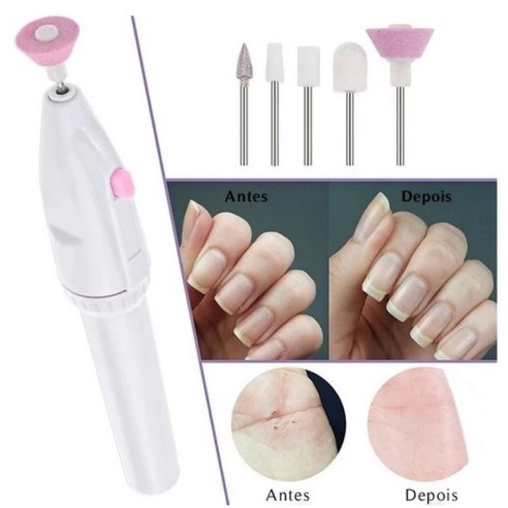 ANA1108 Removedor De Cutículas E Lixa Eletrônica Portátil Lixadeira Unha Elétrica Profissional