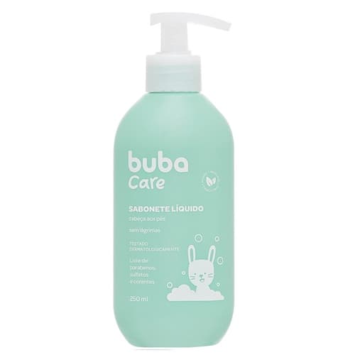 Sabonete Líquido Infantil Hipoalergênico 250ml Buba Care