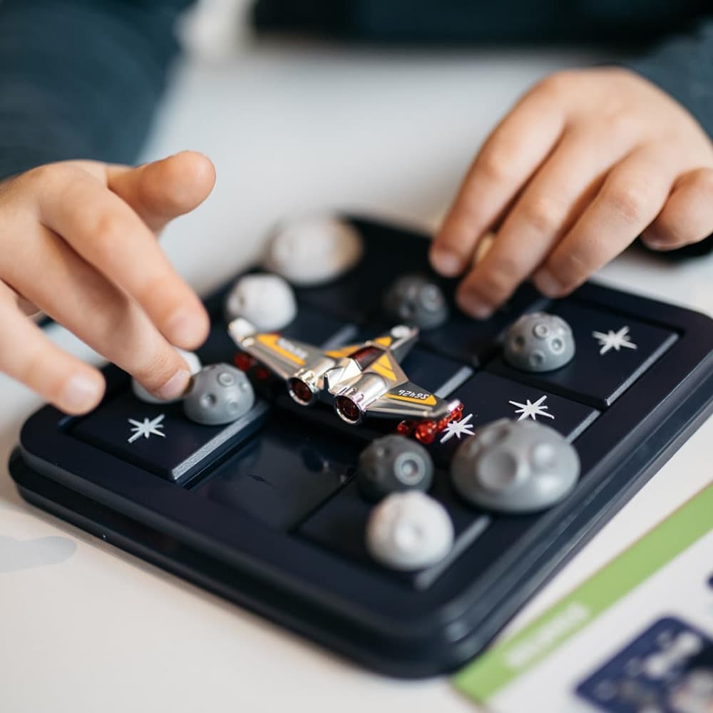 Asteroid Escape SmartGames – Jogo de Lógica 60 Desafios | Brinquedo Educativo Espacial + Tabuleiro