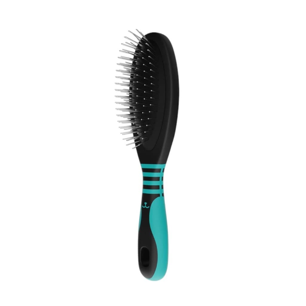 Escova De Pinos Pet Grande Sem Bolinhas Propetz Azul