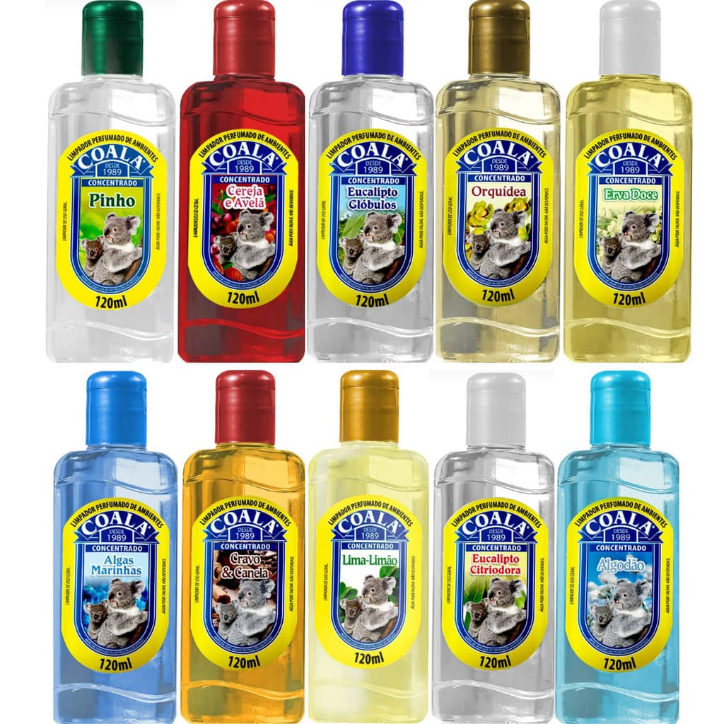Produto de Limpeza Coala Limpador Perfumado de Ambiente