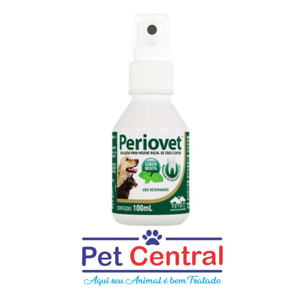 Periovet Spray 100ml Saude Oral Vetnil
