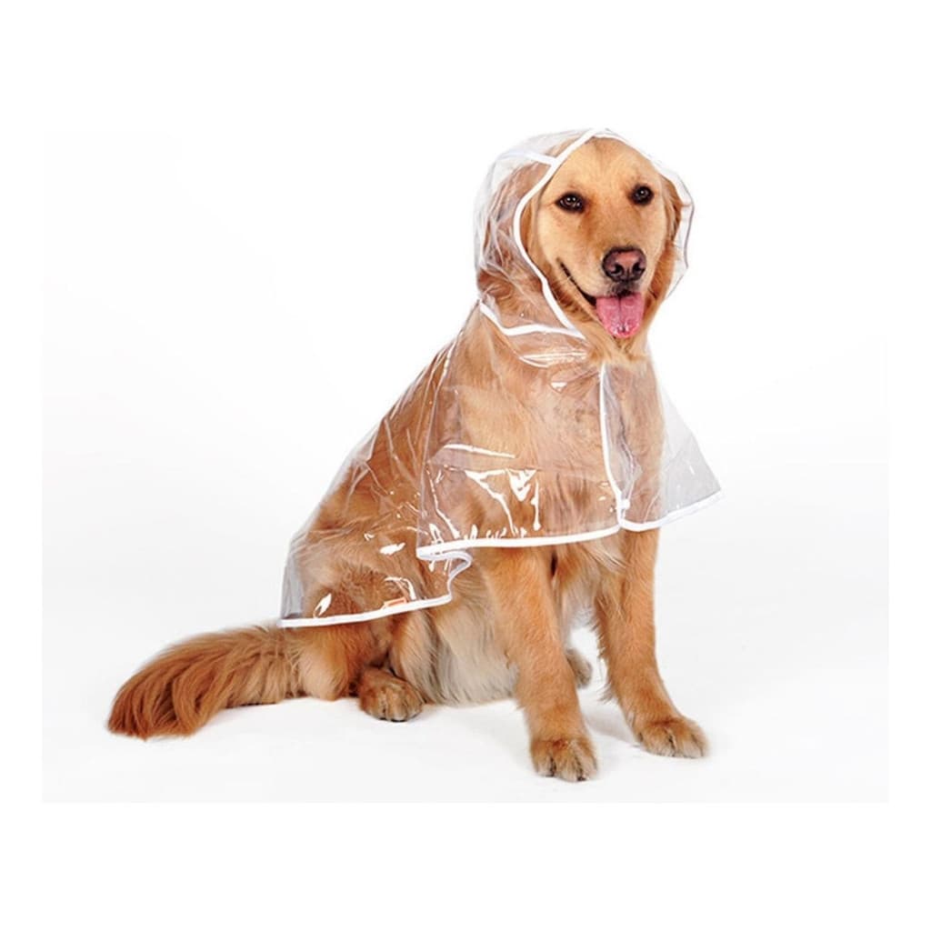 Capa De Chuva Pet Impermeável Grande Médio Pequeno Porte