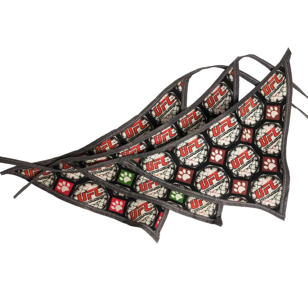 Kit 50 Bandanas P Pet Macho Personalizadas UFC Cão e Gato