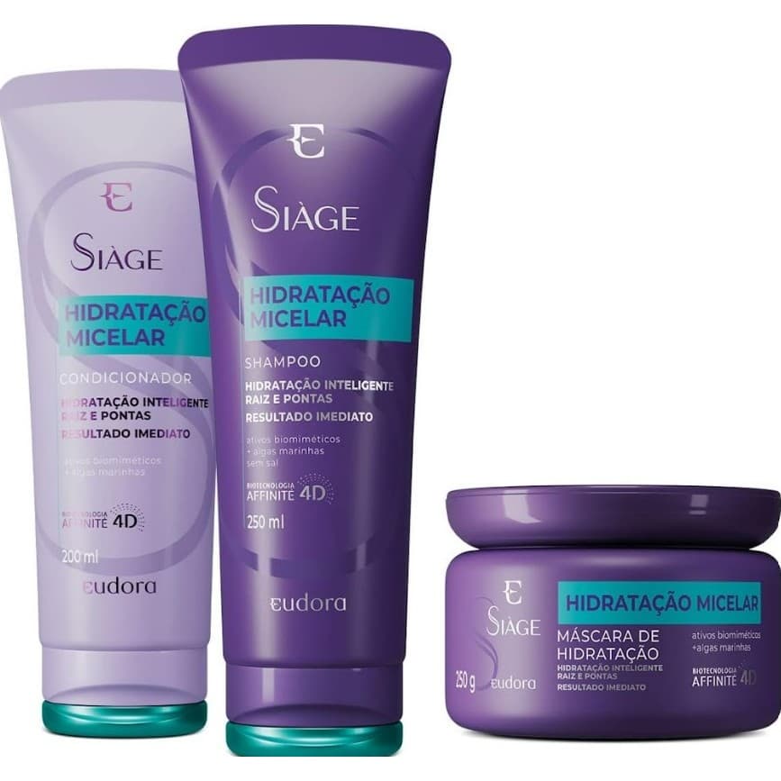 SIAGE EUDORA HIDRATAÇÃO MICELAR