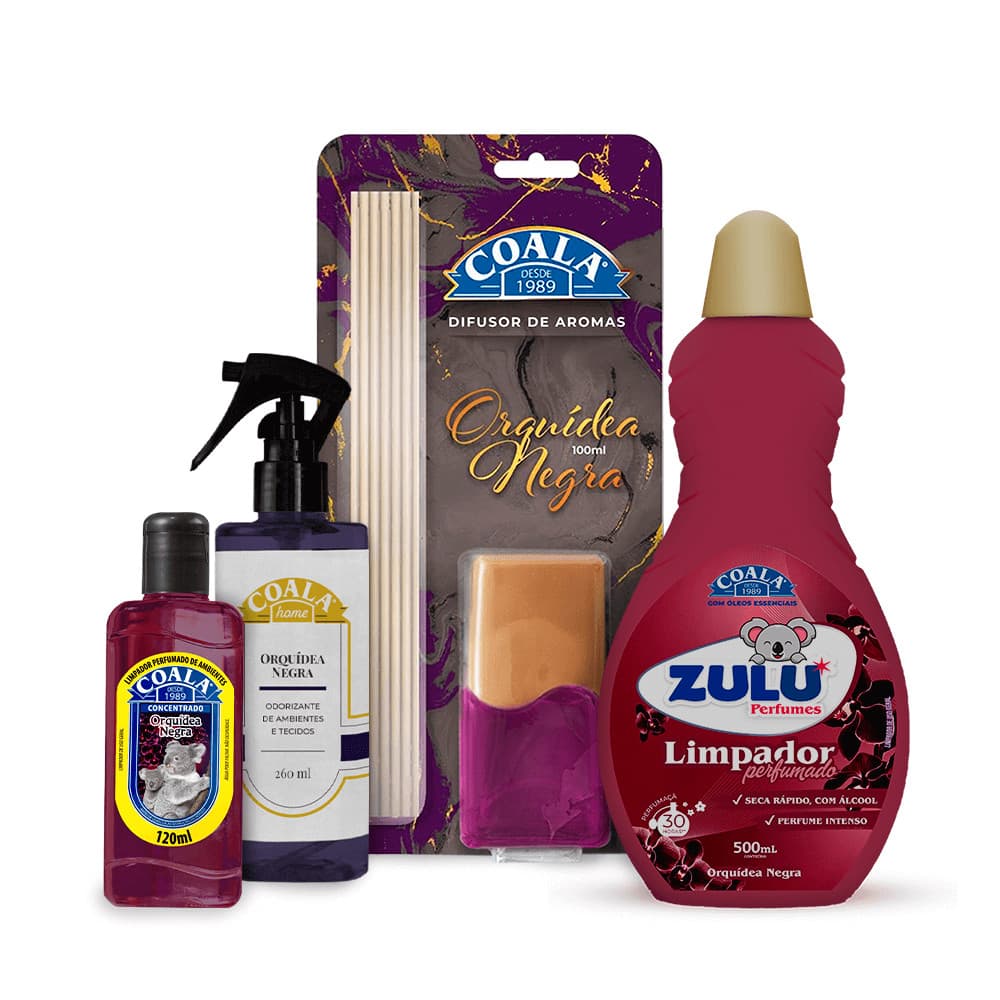 Kit Coala - Os Favoritos Orquídea Negra