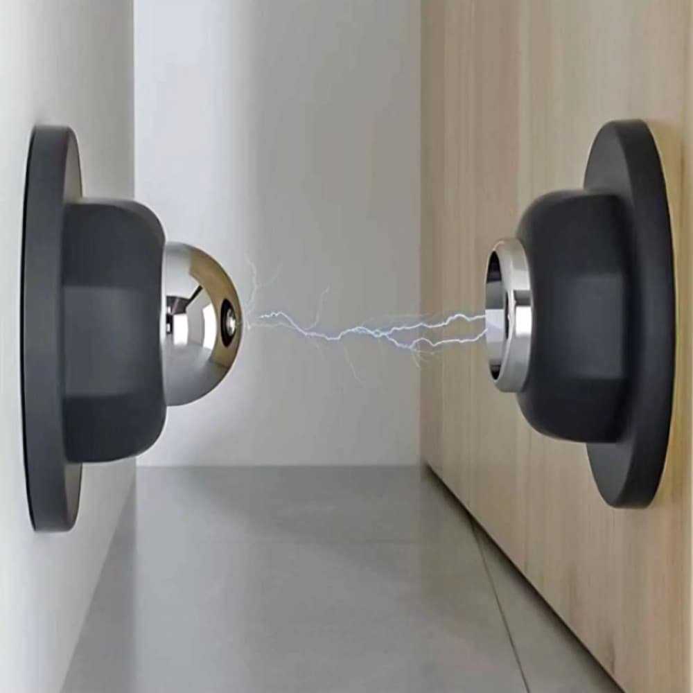 Prendedor Fixador Trava Porta inox Magnético Adesivo Inox