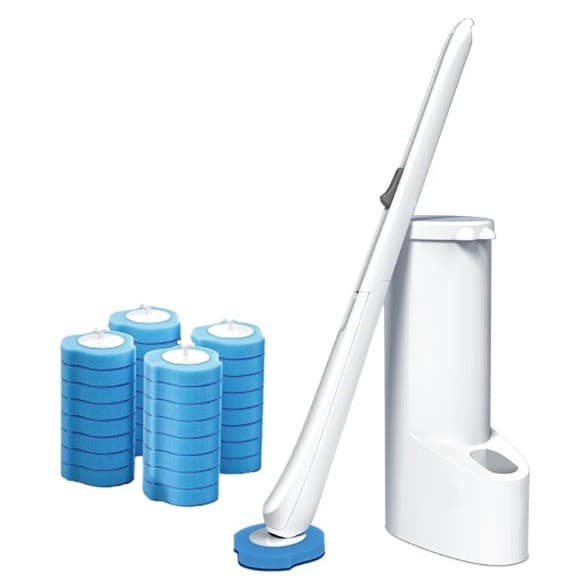 Escova descartável Ou Refil Para Vaso sanitário e Parede Banheiro