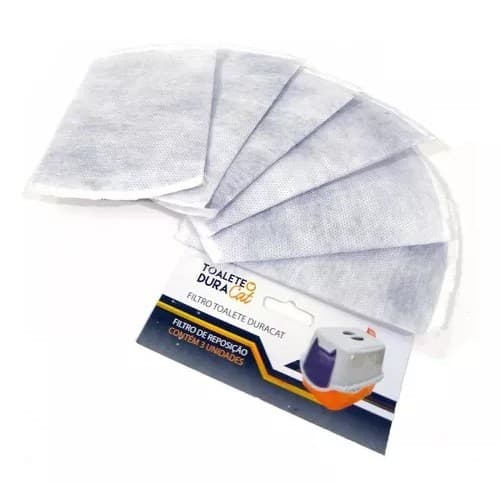 Kit 3 Filtros Antiodor Durapets para Banheiro Pet – Elimina Odores e Mantém o Ambiente Fresco