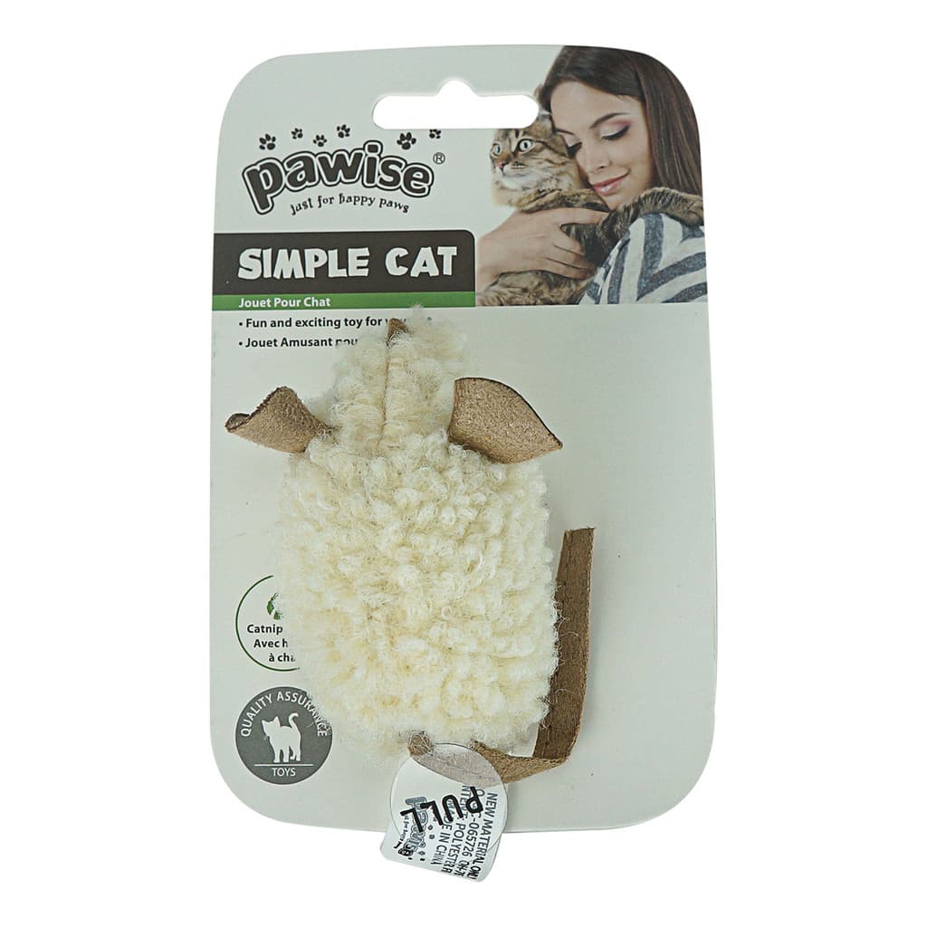 Brinquedo Sonoro Pawise p/ Gatos – Felinos Ativos, Antitédio e Exercício Físico e Mental