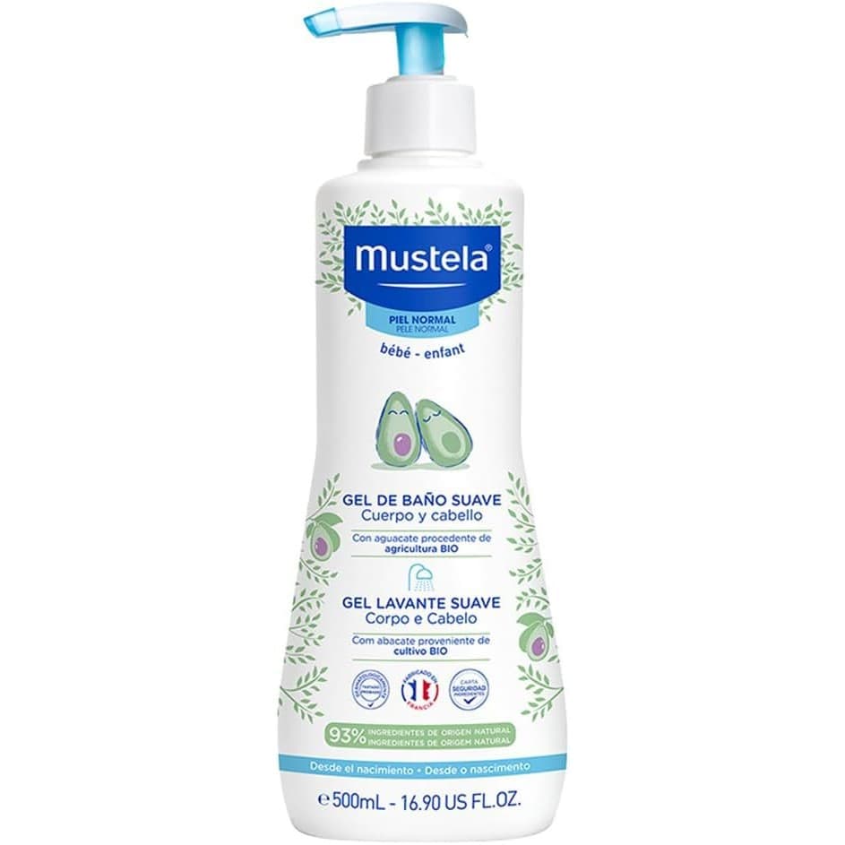 MUSTELA DERMO GEL LAVANTE SABONETE 500ML