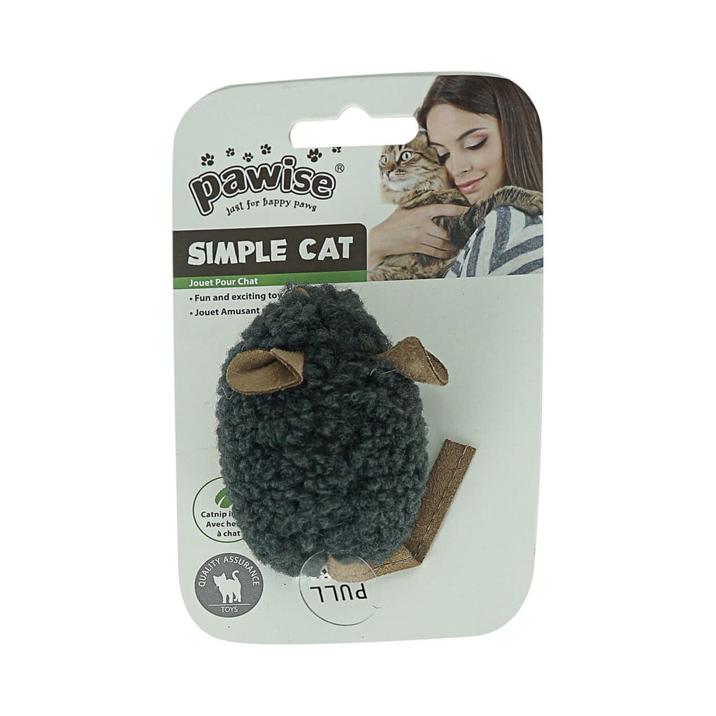 Brinquedo Sonoro Pawise p/ Gatos – Felinos Ativos, Antitédio e Exercício Físico e Mental