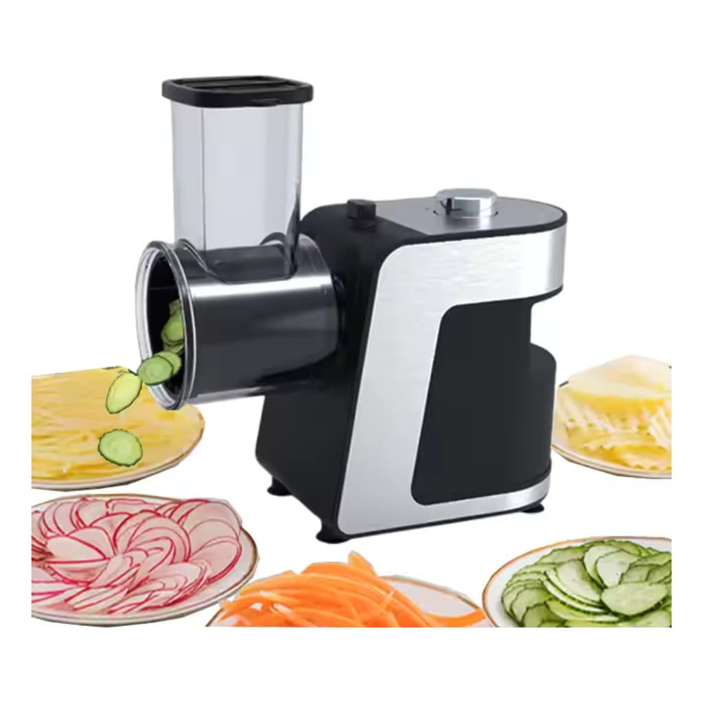 Máquina Cortador Ralador Triturador Cozinha 5 Em 1 110V