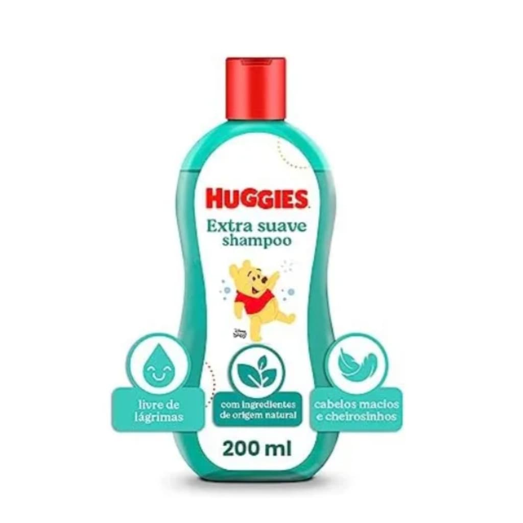 Shampoo Baby Extra Suave & Delicado Disney 200ml Huggies