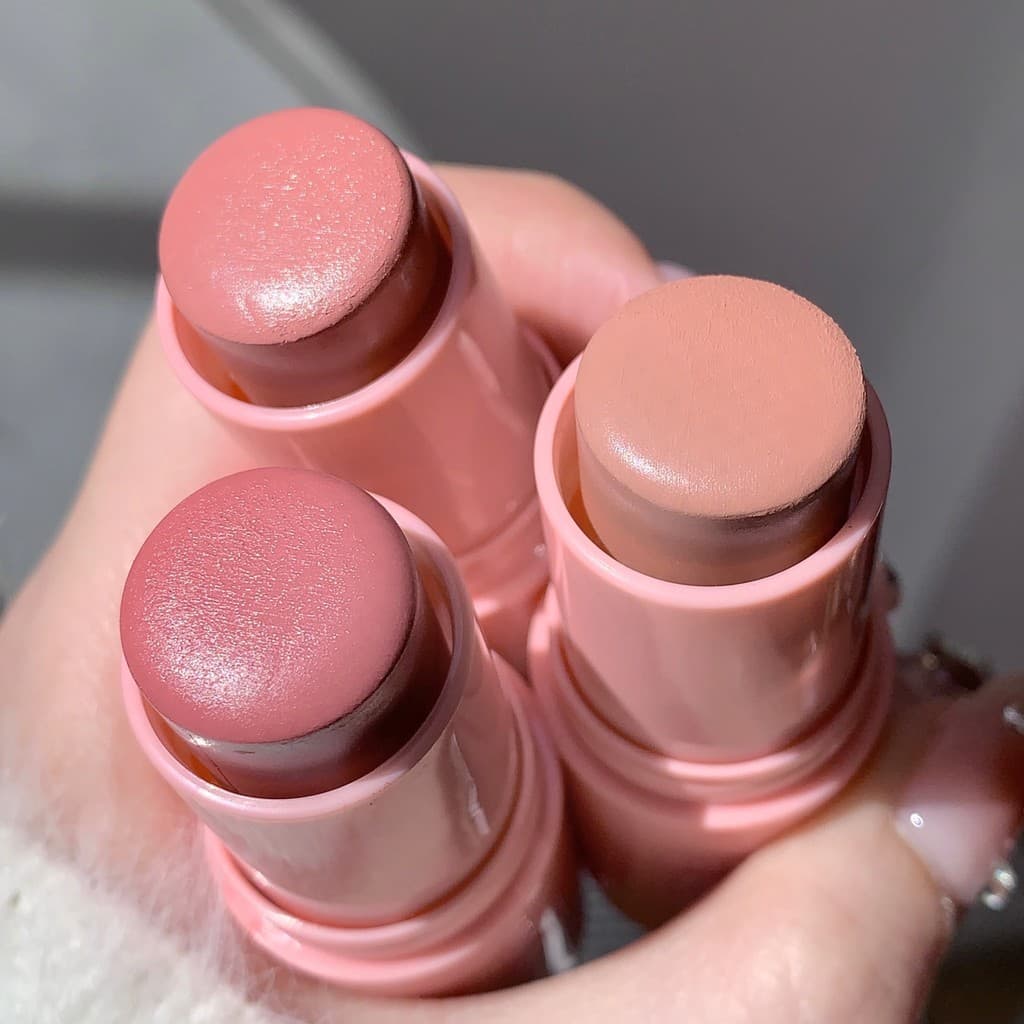 Blush Em Bastão Cremoso , Efeito Fosco , Para Maquiagem Natural E De Longa Duração