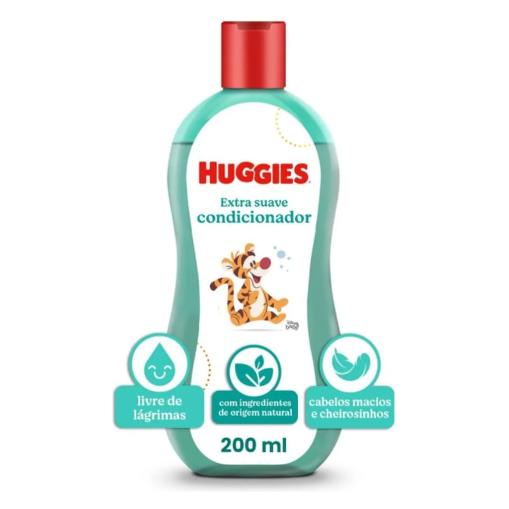 Condicionador para Bebês Huggies Disney Baby Ext Suave 200ml