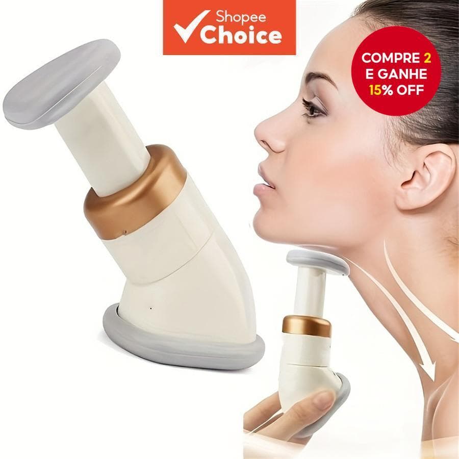 Exercitador De Pescoço Massageador De Queixo Fino Linhas Anti-Rugas Massagem Corporal Ferramenta De Levantamento Facial