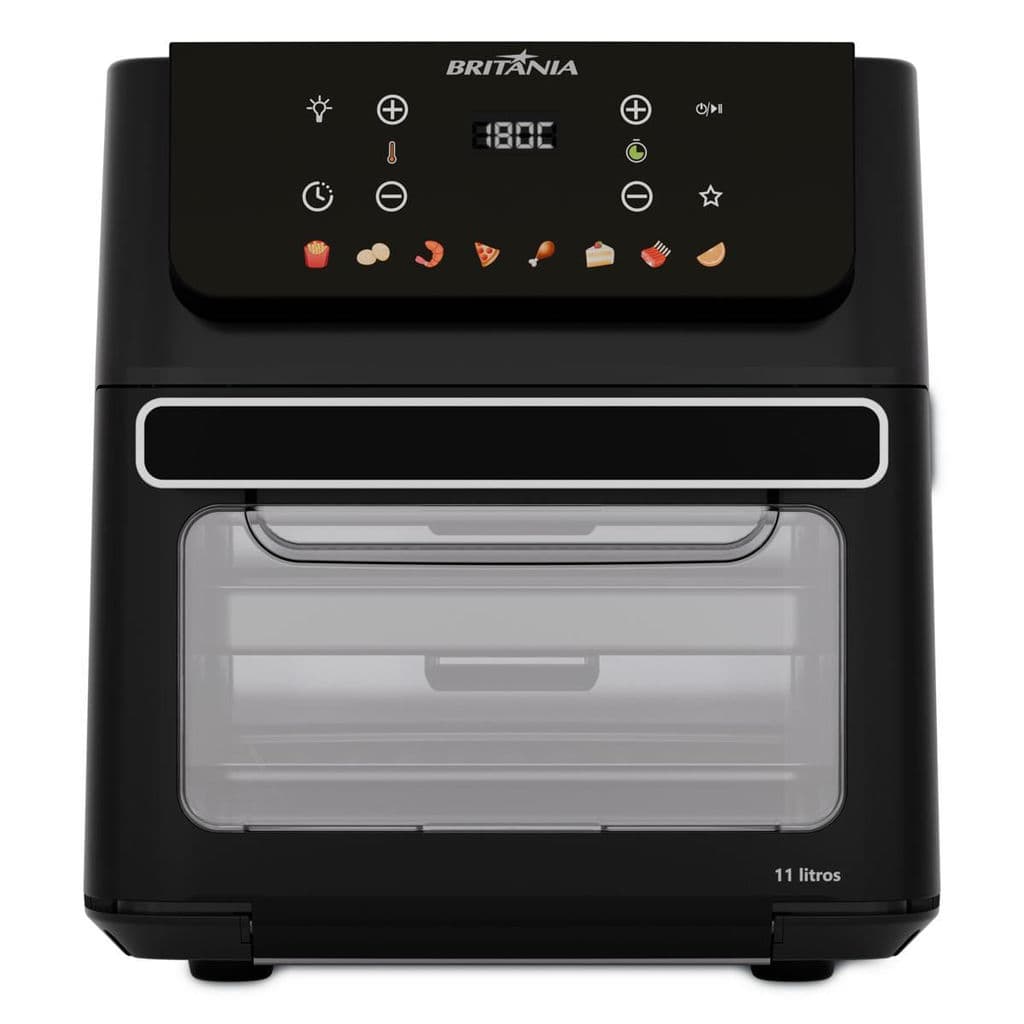 Air Fryer Oven Britânia 11L 8 Funções 1800W BAF11A