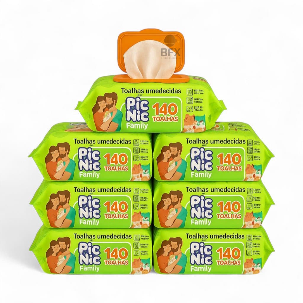 Caixa 840 Lenços Toalhas Umedecida Premium Mimo Recem Nascido Bebe Pet e Adulto Atacado Promoção lenço umedecido