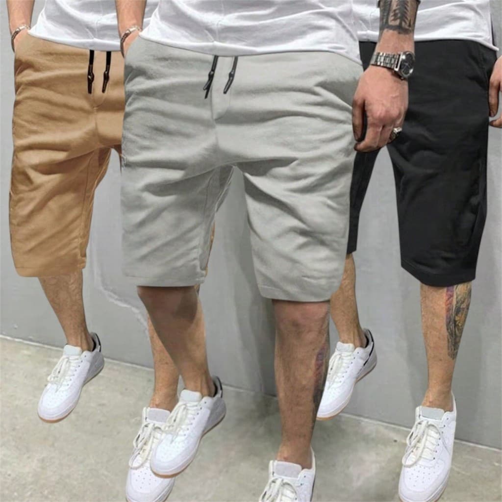 Bermuda Sarja Colorida Premium Masculino Diversa Cores