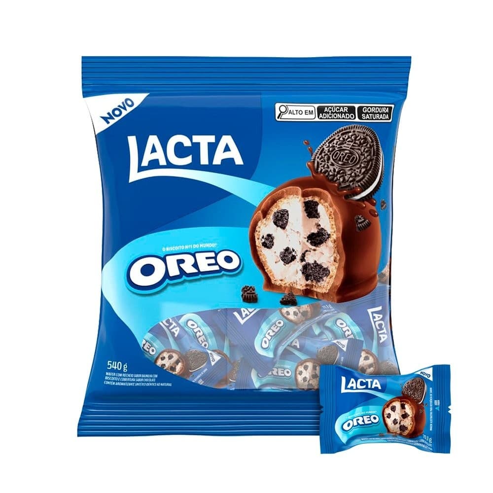 Chocolate Bombom Lacta Oreo 540g