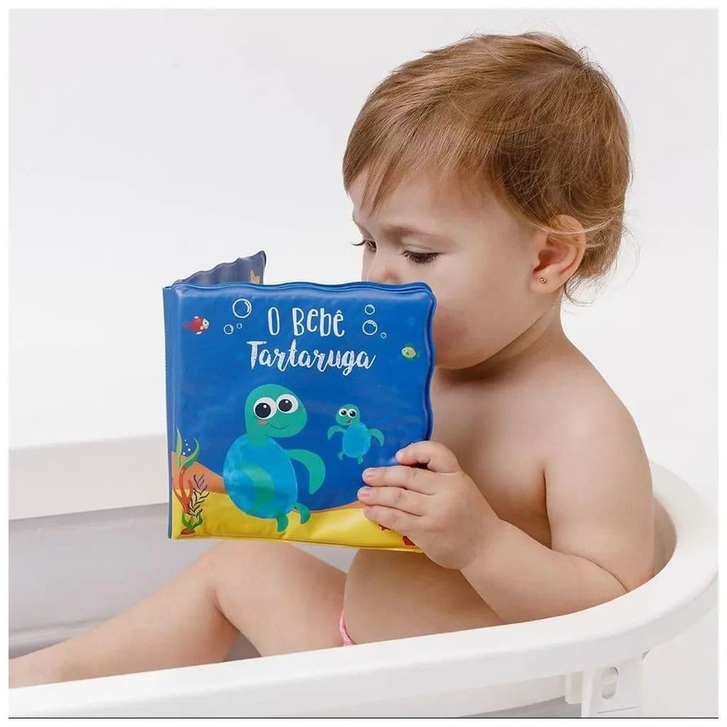 LIVRINHO DE BANHO O BEBÊ TARTARUGA