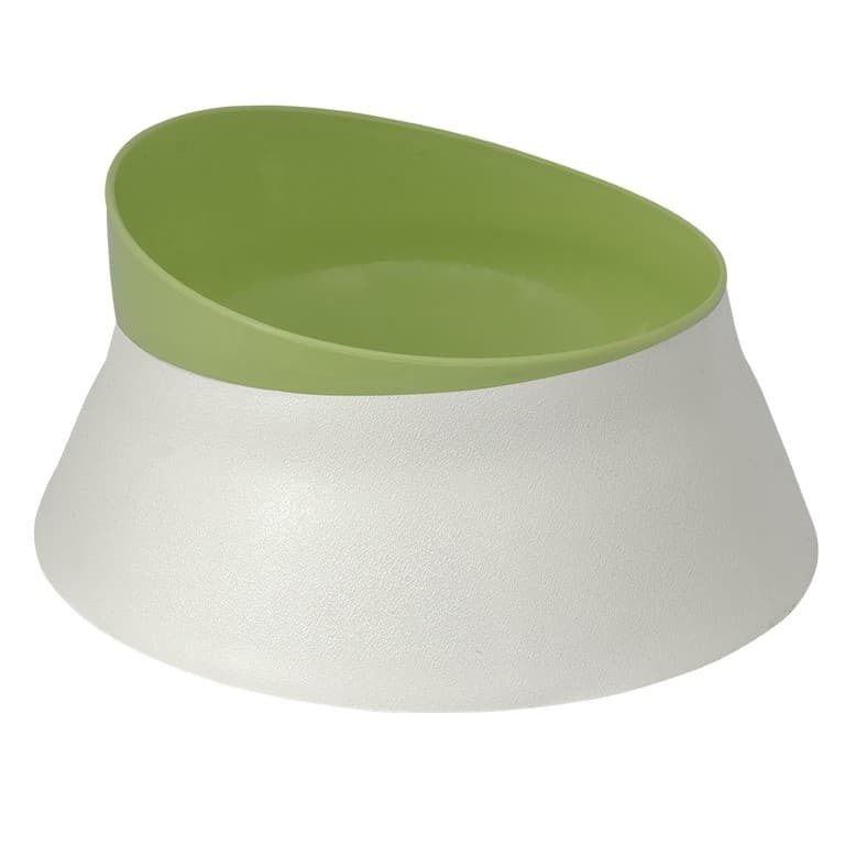 Comedouro P Verde Citrico P/ Câes E Gatos Familia Estimação